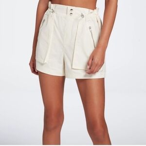 Calia Women's Woven Paperbag Shorts